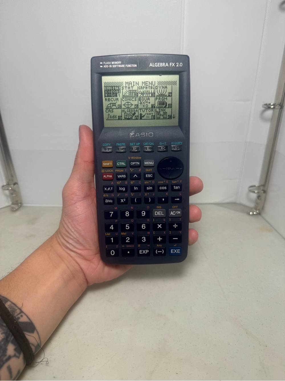 Casio Algebra FX 2.0 Scientific Graphing Calculator WORKS TESTED